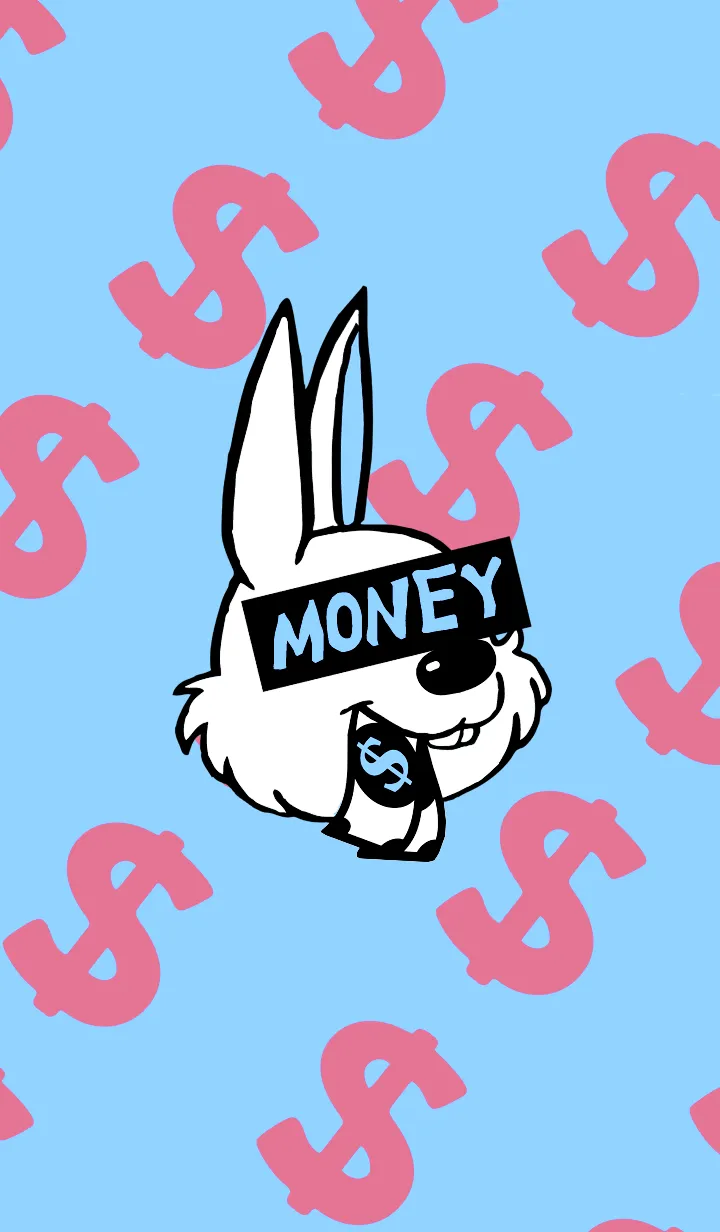 [LINE着せ替え] マネー ラビット 065の画像1