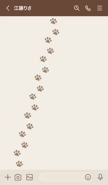 [LINE着せ替え] P02.24.ブラウン2-9の画像3