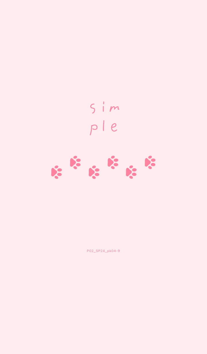 [LINE着せ替え] P02.24.ピンク4-9の画像1