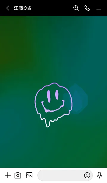 [LINE着せ替え] サイケデリック スマイル 44の画像3