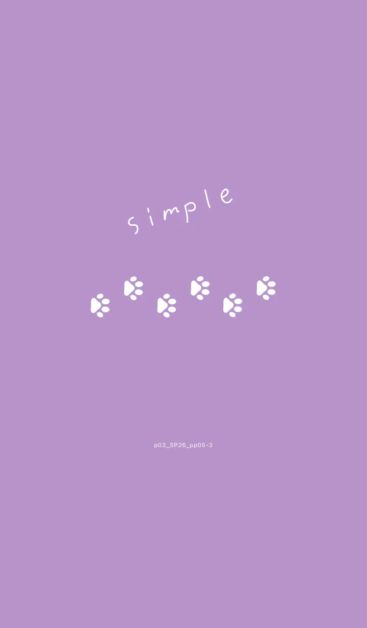 [LINE着せ替え] p03.26.パープル5-3の画像1