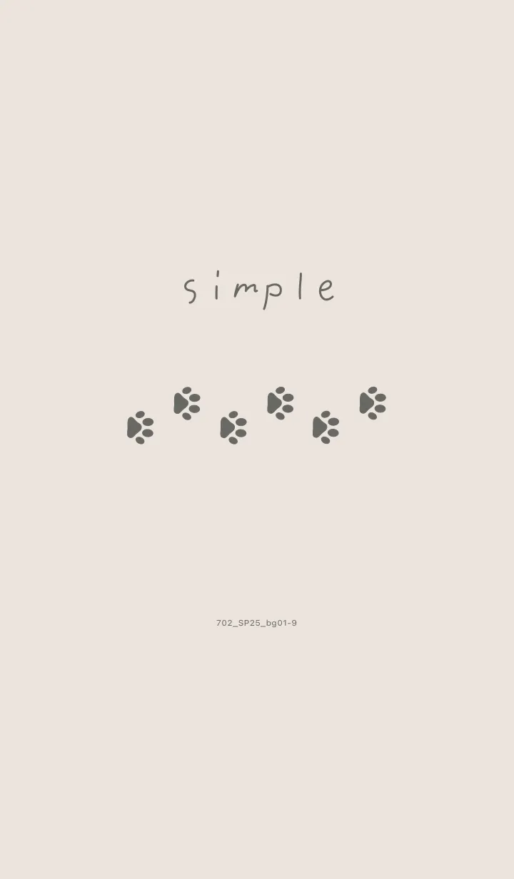 [LINE着せ替え] 702.25_ベージュ1-9の画像1