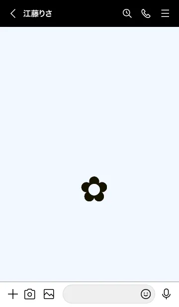 [LINE着せ替え] ザ シンプル ミニ フラワー 54の画像3