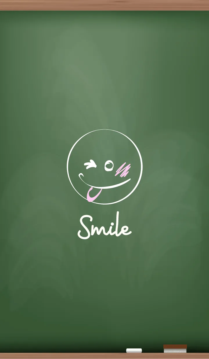[LINE着せ替え] Black Board Smile...3の画像1