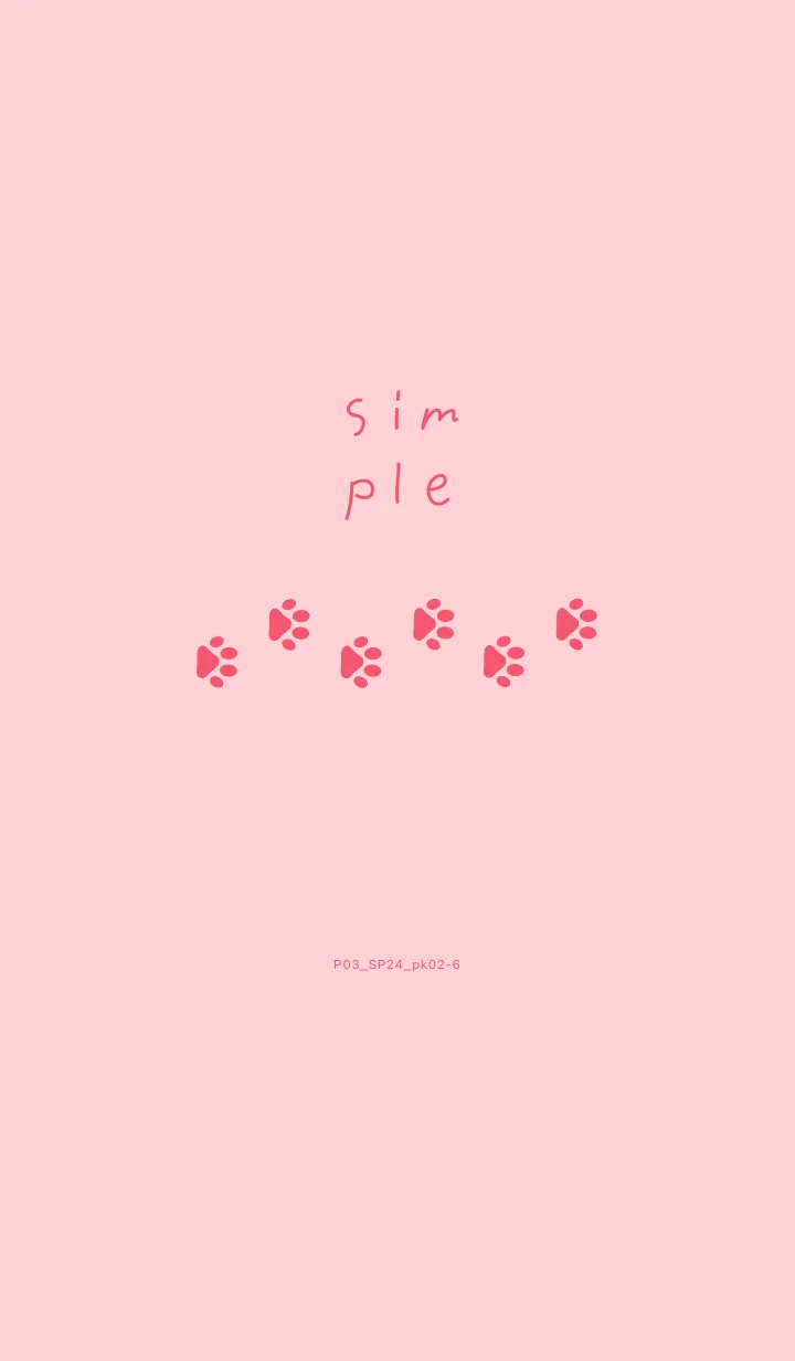 [LINE着せ替え] P03.24.ピンク2-6の画像1