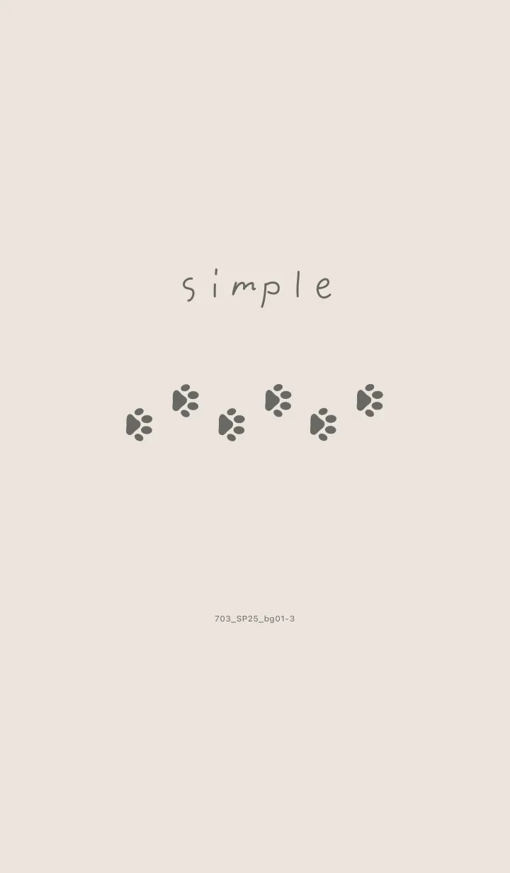 [LINE着せ替え] 703.25_ベージュ1-3の画像1