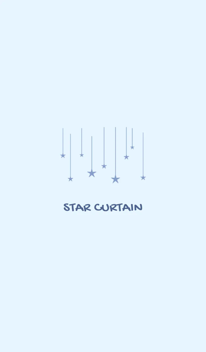 [LINE着せ替え] スターカーテン 51の画像1