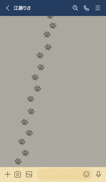 [LINE着せ替え] o99.12_スモーキーアッシュ ベージュ5-6の画像3