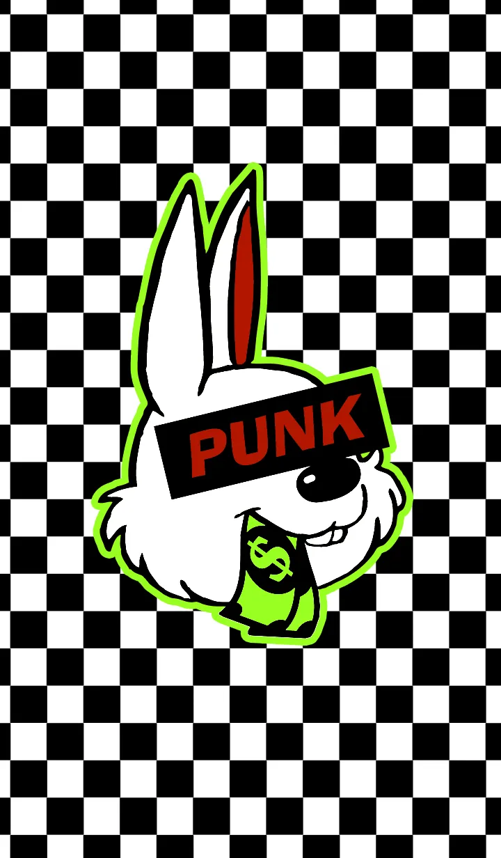 [LINE着せ替え] パンク ラビット 50の画像1