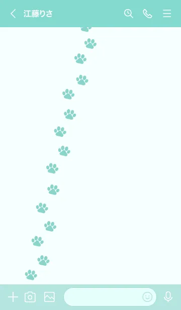 [LINE着せ替え] B99.26_グリーン8-9の画像3