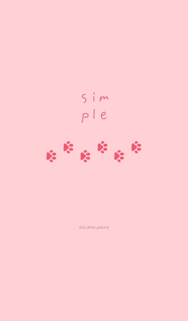 [LINE着せ替え] 303.24_ピンク2-6の画像1