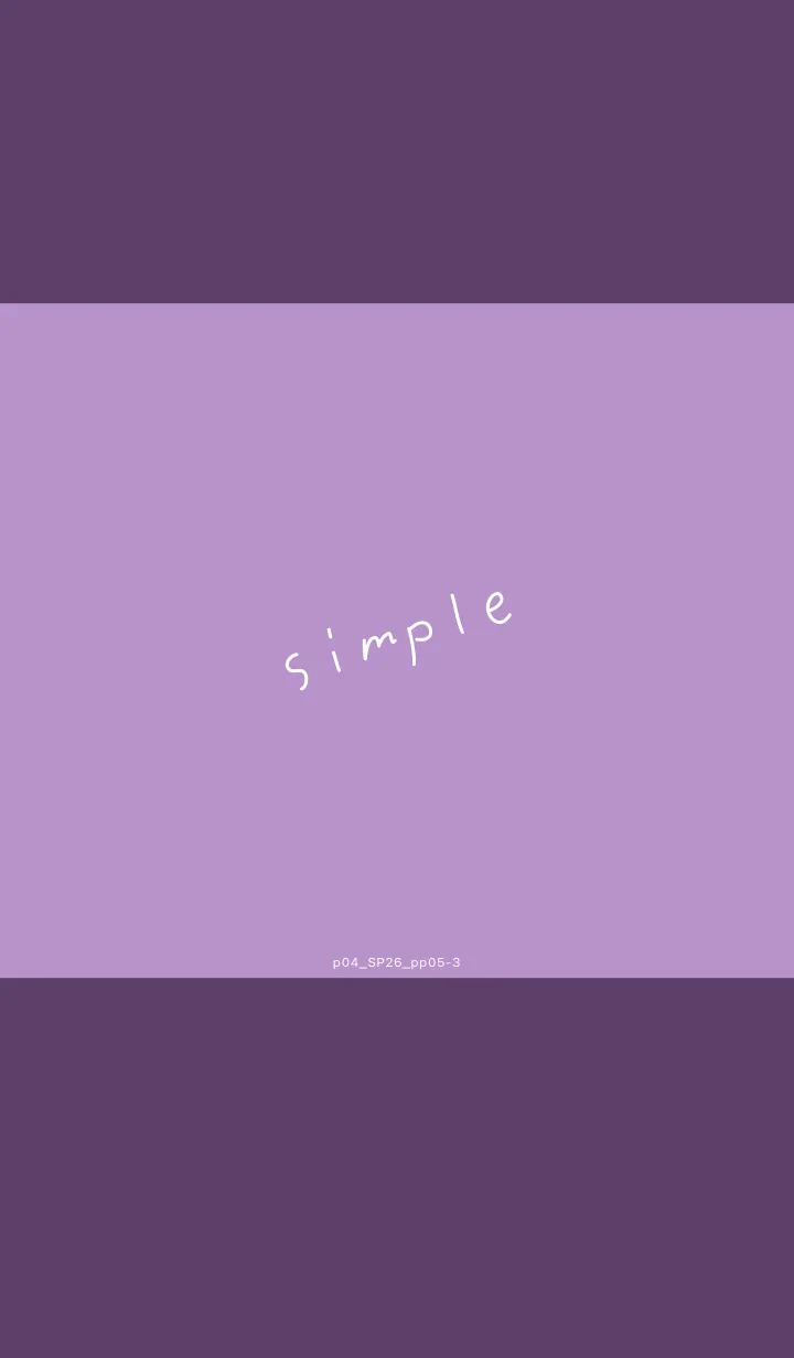 [LINE着せ替え] p04.26.パープル5-3の画像1