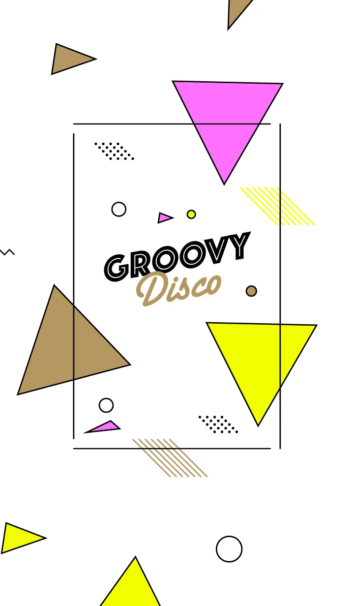 [LINE着せ替え] Groovy Disco / G / Y / Pの画像1