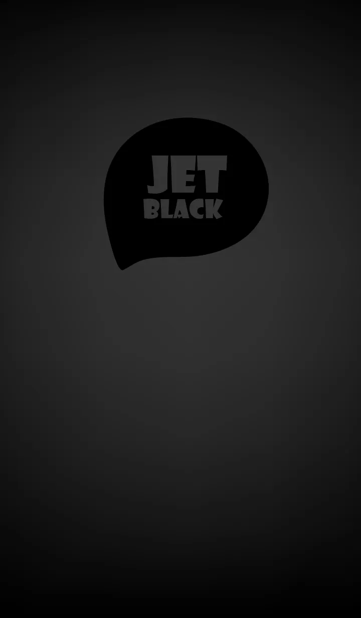 [LINE着せ替え] Jet Black  And Black Vr.10 (JP)の画像1