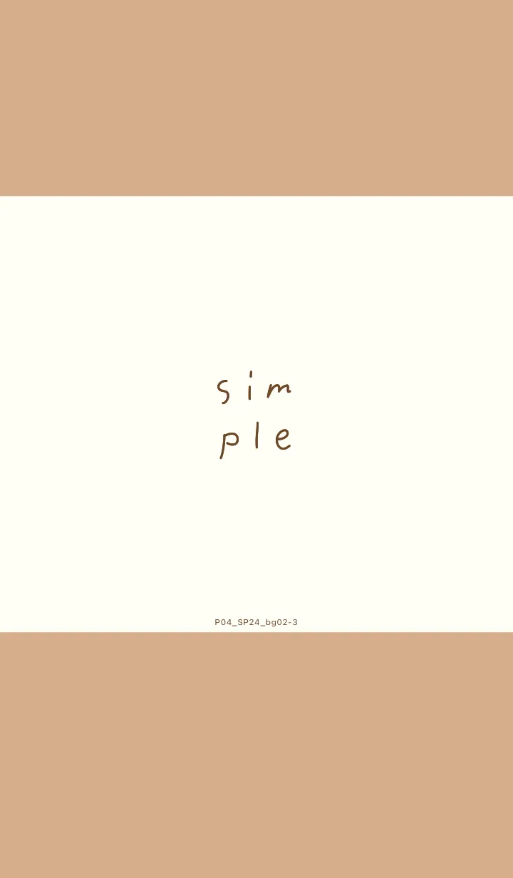 [LINE着せ替え] P04.24.ベージュ2-3の画像1