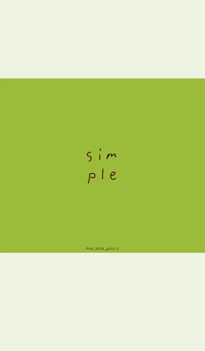 [LINE着せ替え] P04.24.グリーン3-3の画像1