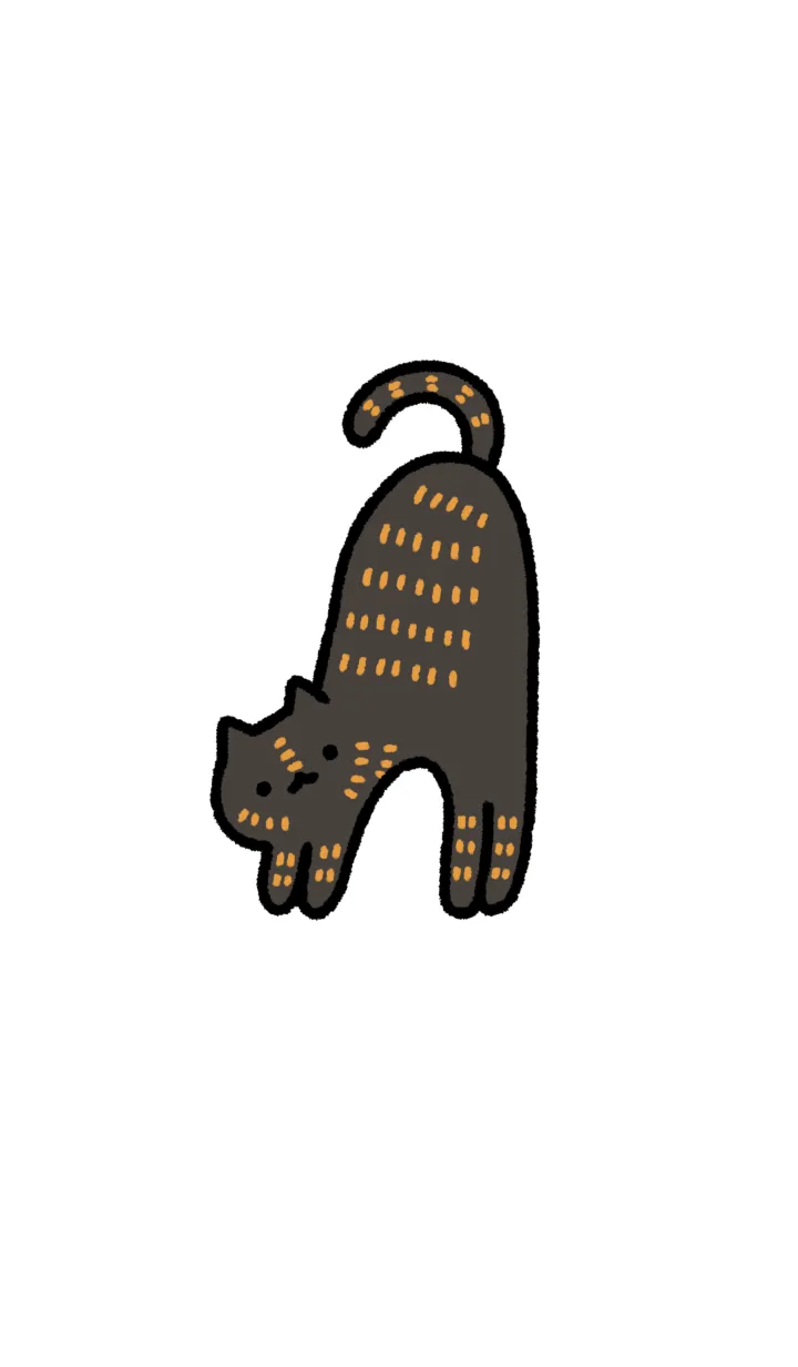 [LINE着せ替え] サビ猫のゆるい着せ替えの画像1