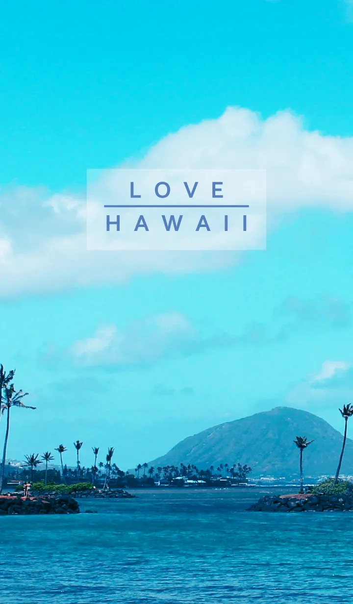 [LINE着せ替え] I LOVE HAWAII-MEKYM 18の画像1