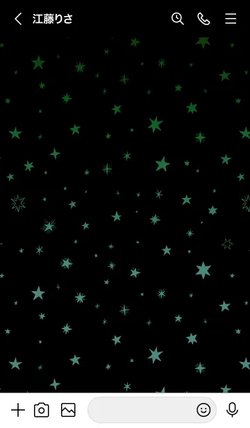 [LINE着せ替え] ミニ スターズ 054の画像3