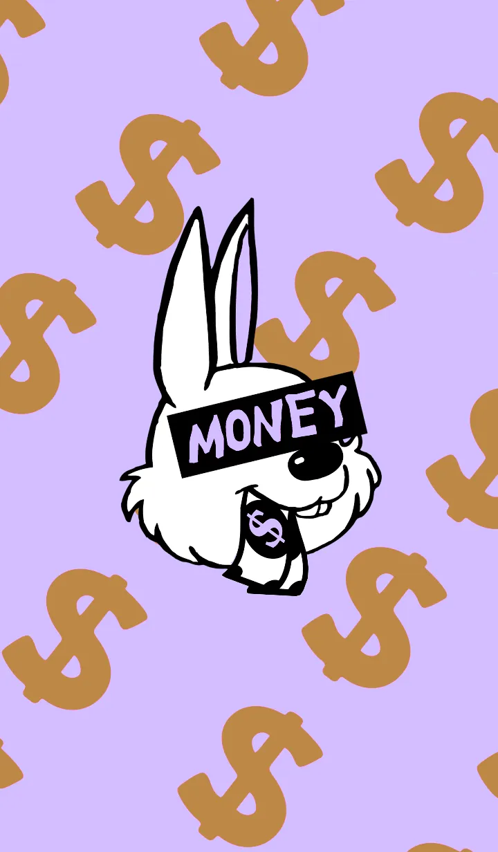 [LINE着せ替え] マネー ラビット 067の画像1