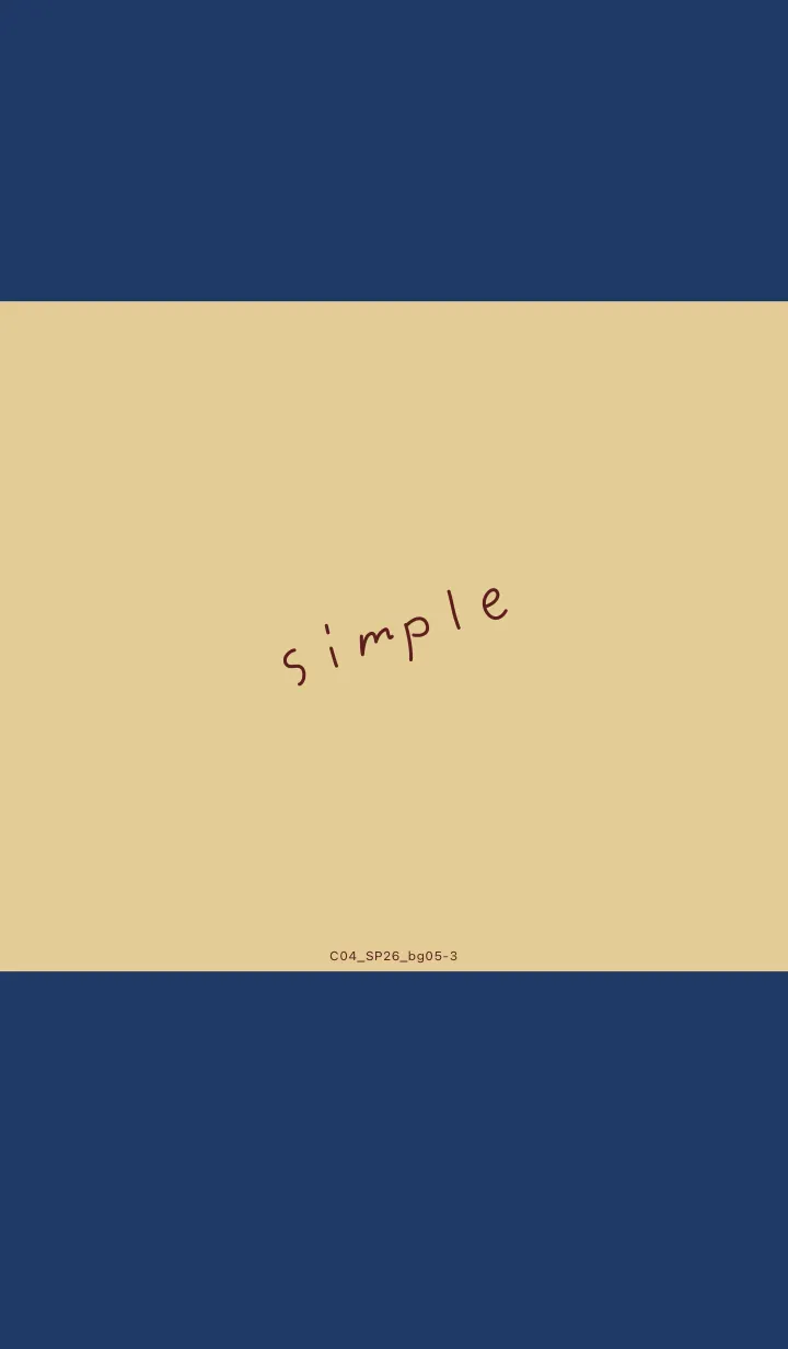 [LINE着せ替え] C04.26_ベージュ5-3の画像1