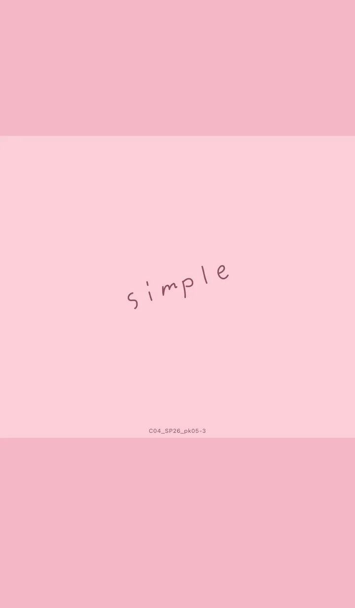 [LINE着せ替え] C04.26_ピンク5-3の画像1