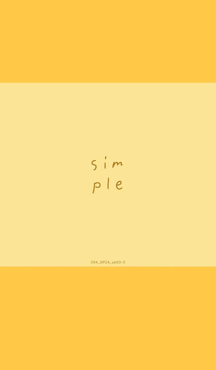 [LINE着せ替え] 304.24_イエロー3-3の画像1