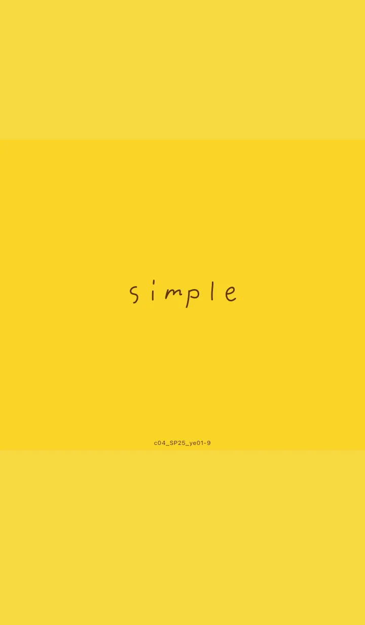 [LINE着せ替え] c04.25.イエロー1-9の画像1