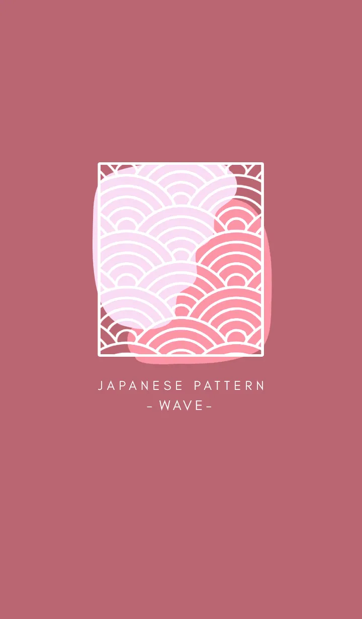 [LINE着せ替え] 和柄 青海波 114の画像1