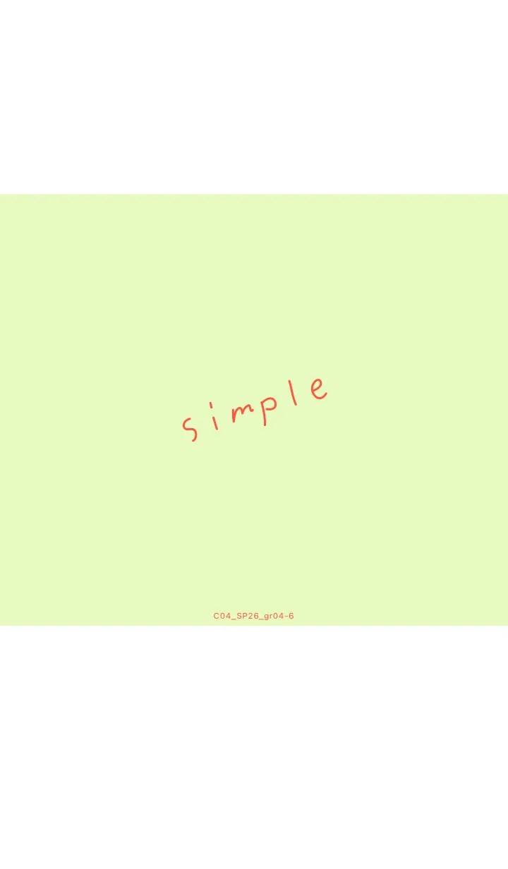 [LINE着せ替え] C04.26_グリーン4-6の画像1