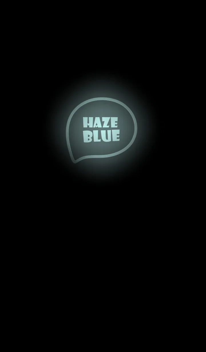 [LINE着せ替え] haze blue  Neon Theme Ver.10 (JP)の画像1