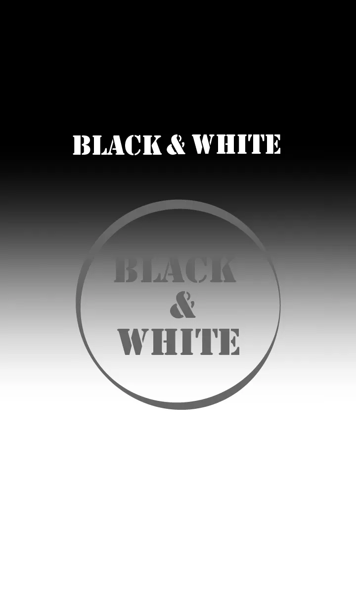 [LINE着せ替え] Black  & White Theme (JP)の画像1