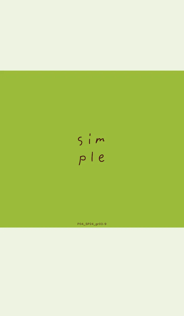 [LINE着せ替え] P04.24.グリーン3-9の画像1