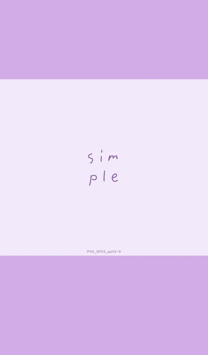 [LINE着せ替え] P04.24.パープル2-9の画像1