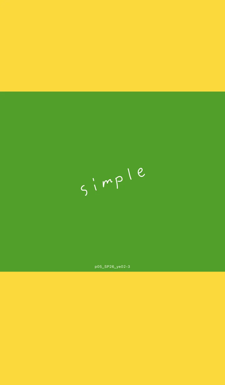 [LINE着せ替え] p05.26.イエロー2-3の画像1