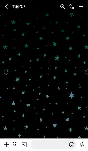 [LINE着せ替え] ミニ スターズ 055の画像3