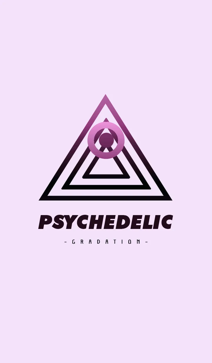 [LINE着せ替え] サイケデリック-グラデーション- 68の画像1