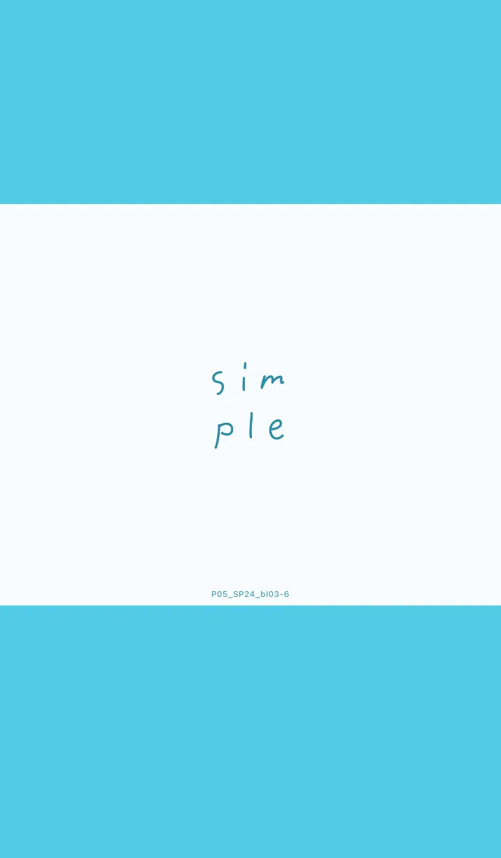 [LINE着せ替え] P05.24.ブルー3-6の画像1