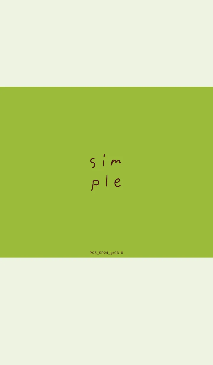 [LINE着せ替え] P05.24.グリーン3-6の画像1