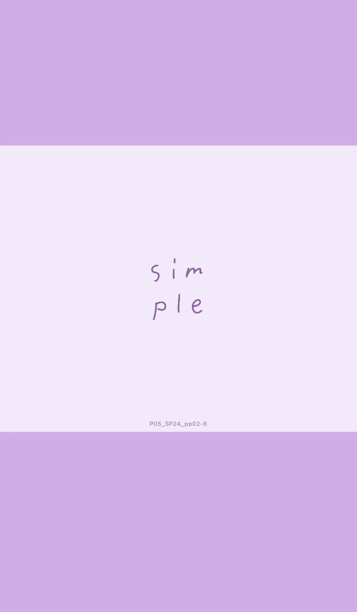 [LINE着せ替え] P05.24.パープル2-6の画像1