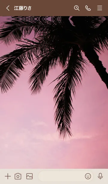 [LINE着せ替え] ALOHA Setting sun..15の画像3