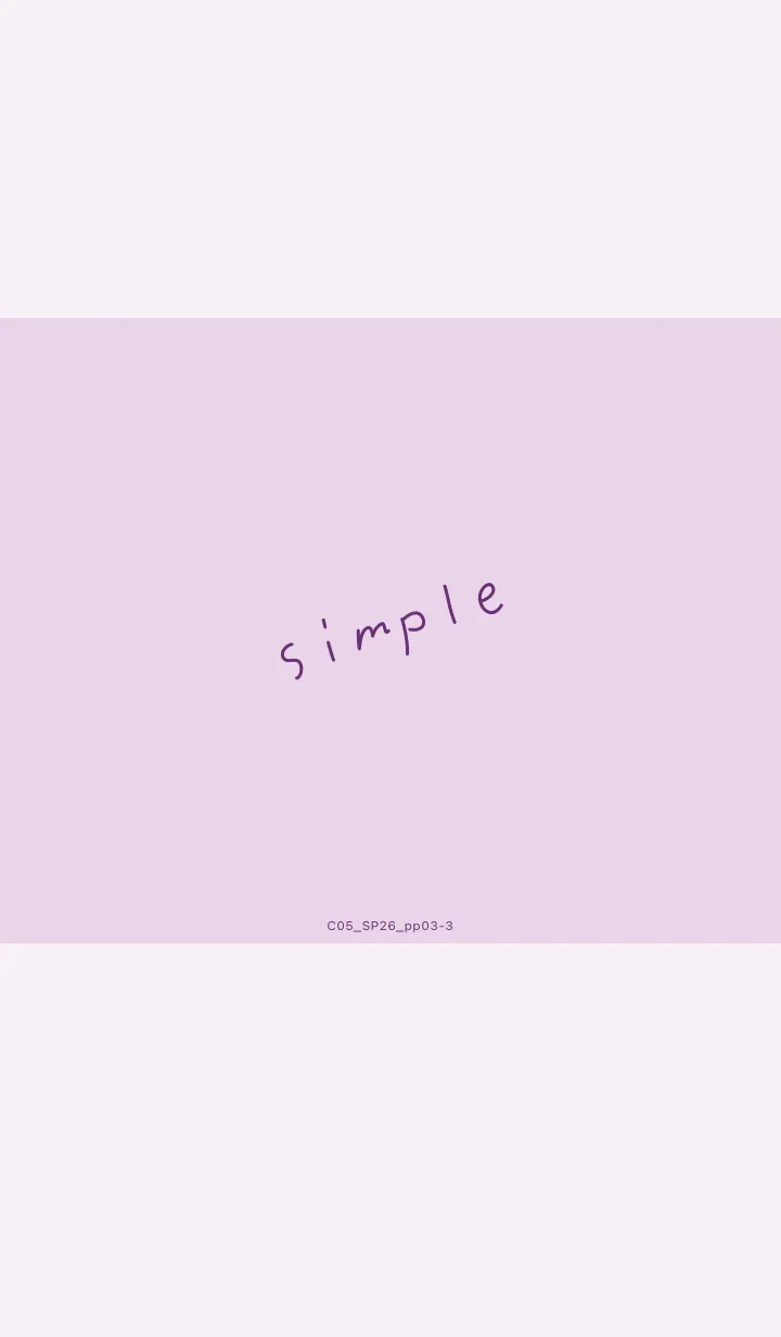 [LINE着せ替え] C05.26_パープル3-3の画像1