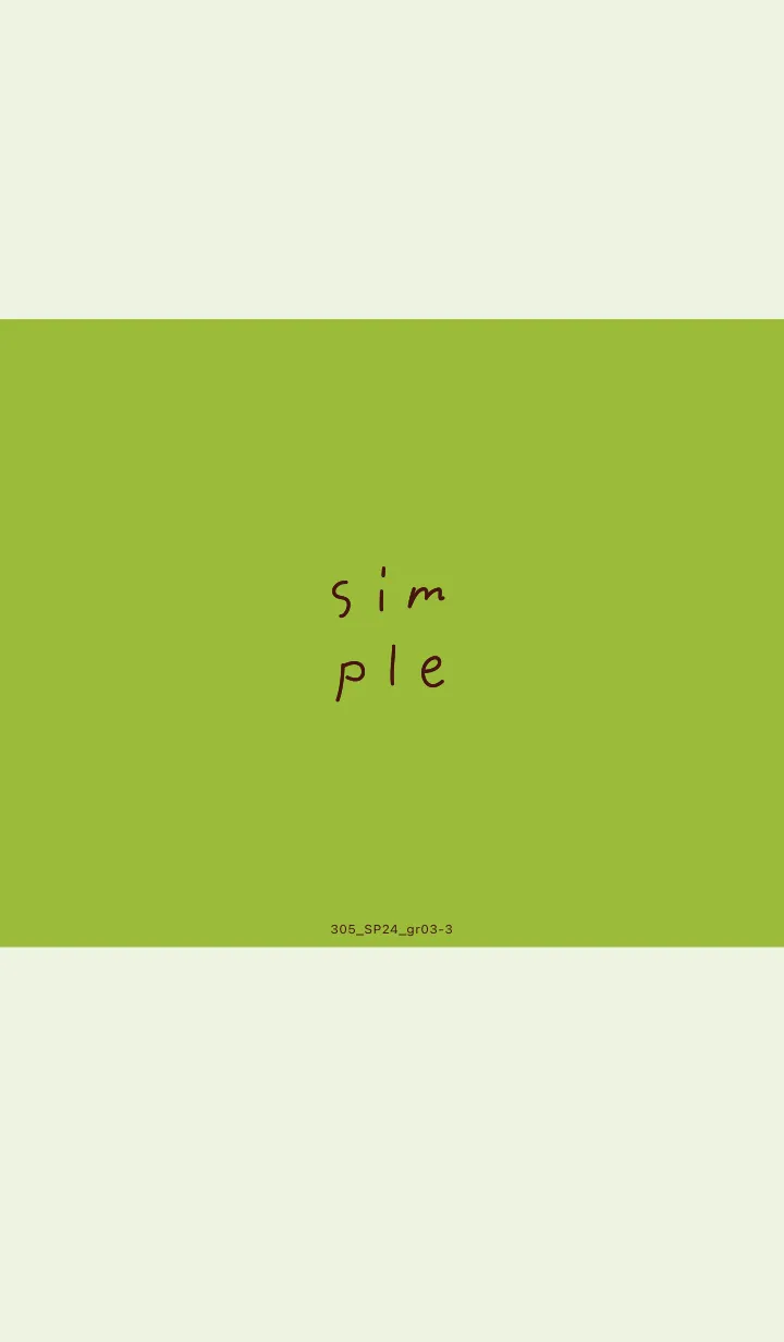 [LINE着せ替え] 305.24_グリーン3-3の画像1