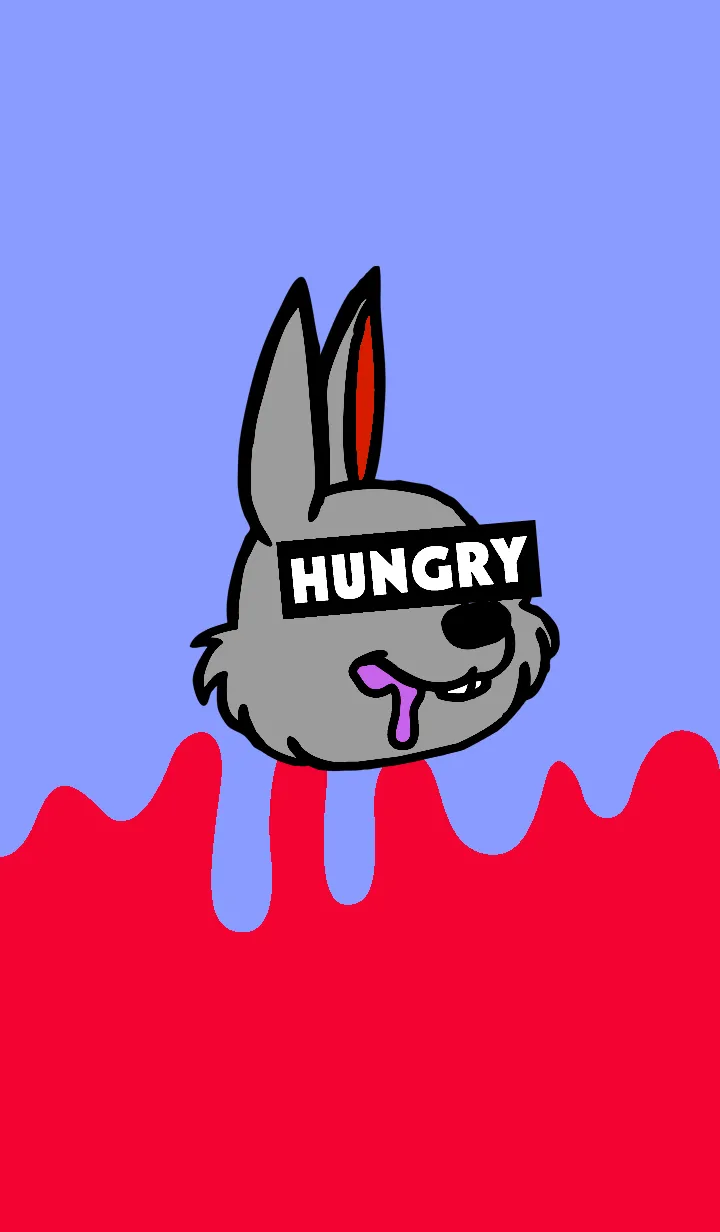 [LINE着せ替え] ハングリーラビット 53の画像1