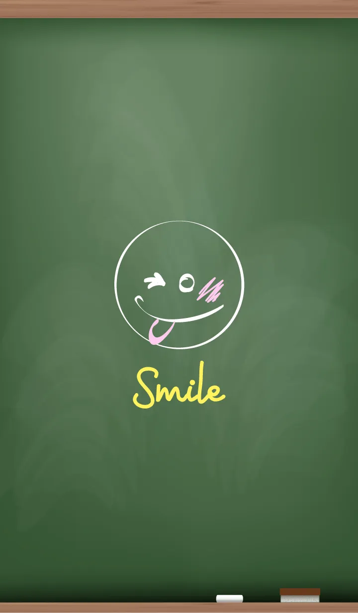 [LINE着せ替え] Black Board Smile...5の画像1