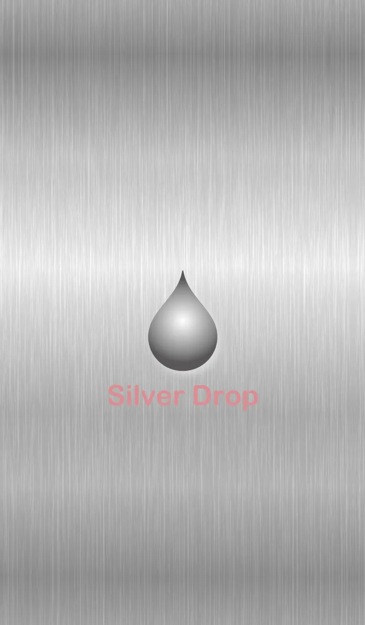 [LINE着せ替え] drop silver 2の画像1