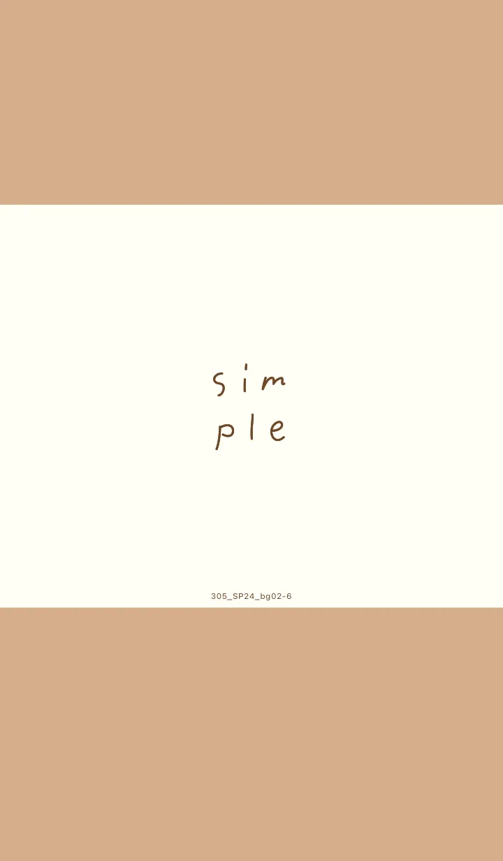 [LINE着せ替え] 305.24_ベージュ2-6の画像1