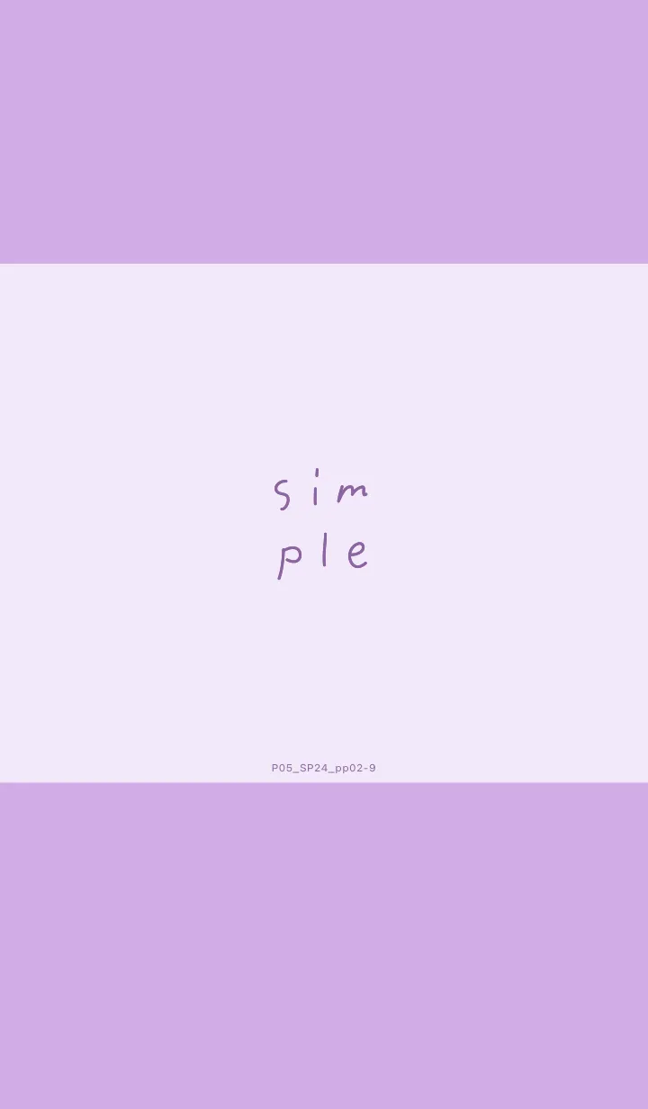 [LINE着せ替え] P05.24.パープル2-9の画像1