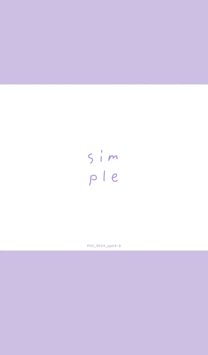 [LINE着せ替え] P05.24.パープル4-9の画像1