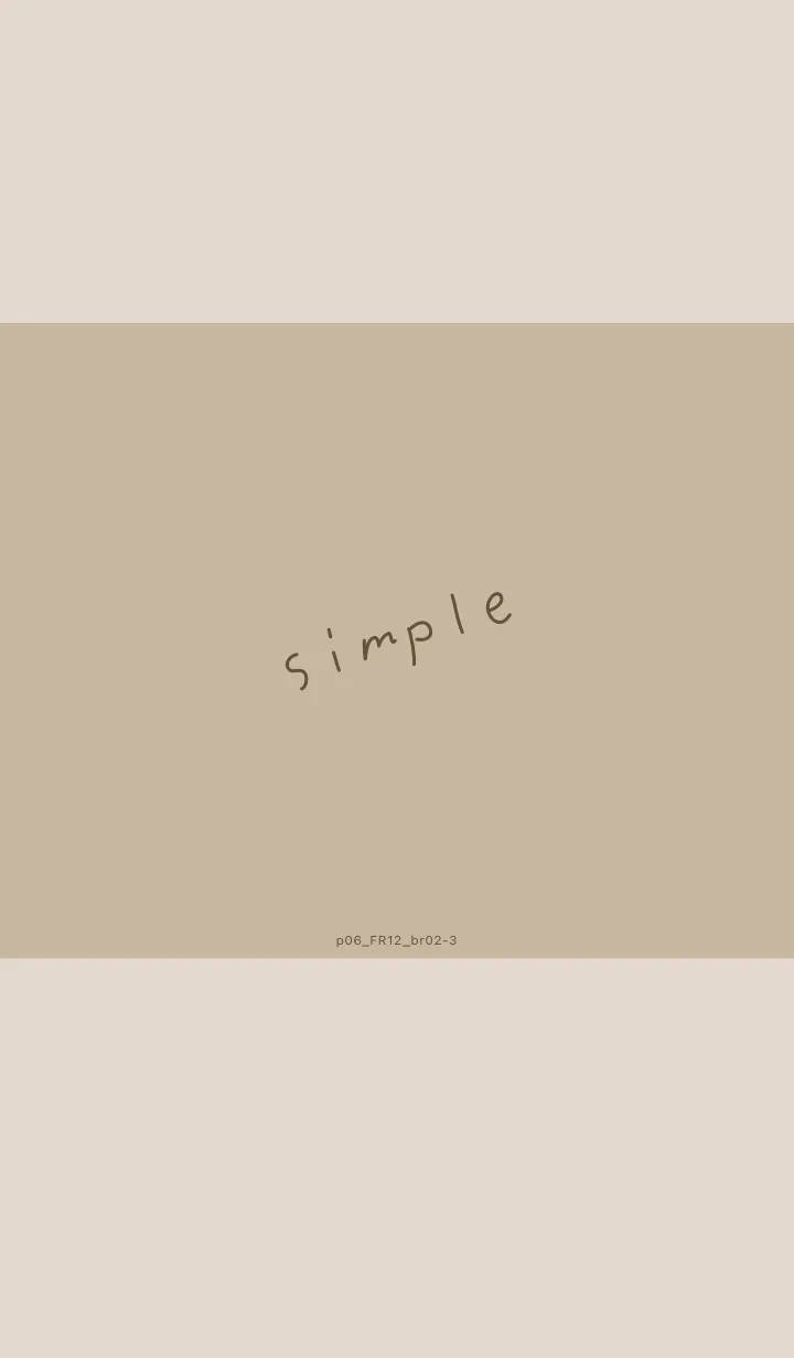 [LINE着せ替え] p06.12_ベージュ4 ブラウン2-3の画像1